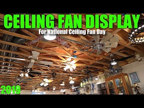 Ceiling Fan Display 2019 | #NCFD