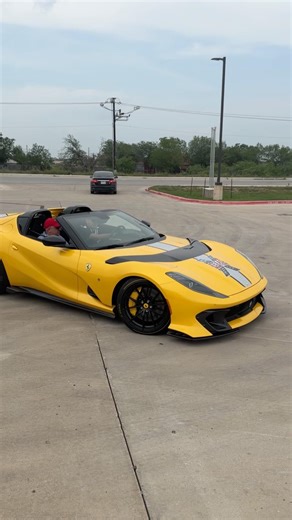 Beautiful Ferrari 812 Competizione Aperta