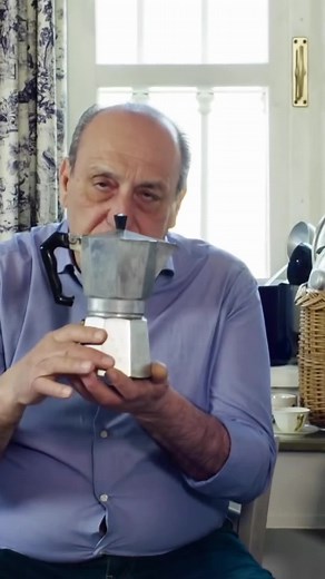 Italian Moka Pot Coffee Making by Gennaro Contaldo