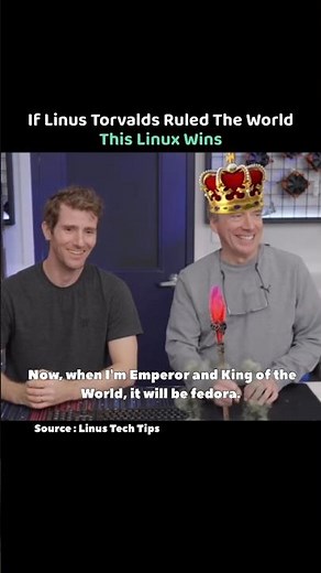 If Linus Torvalds Ruled The World This Linux Wins #shorts #linux #programming #knowledge