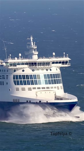 DFDS Ferry Arrive in the Port of Dover #shorts #shortvideo #ship