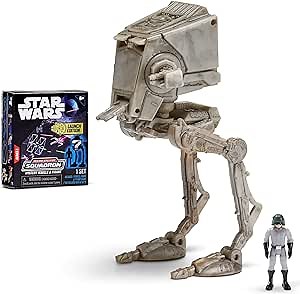 Star Wars Micro Galaxy Squadron at-ST (Endor) Mystery Bundle - 3-Inch Light Armor Class Vehicle and Scout Class Vehicle with Micro Figure Accessories - Amazon Exclusive