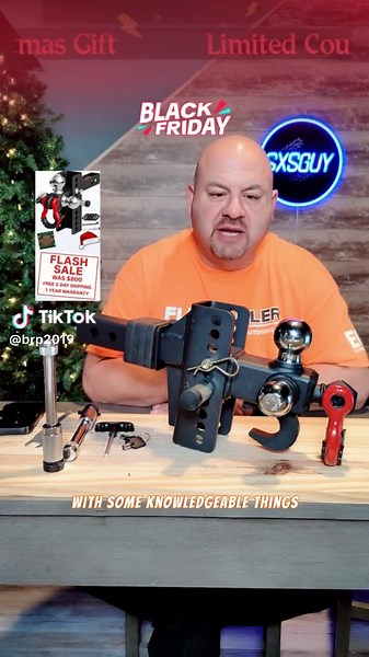 TYT Adjustable Trailer Hitch Ball Mount - Live Review