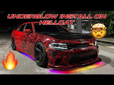 UNDERGLOW INSTALL ON HELLCAT CHARGER