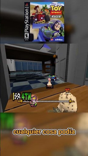 ¿Recuerdas Toy Story Racer? #nostalgiaplaystation #psgames #retrogaming #toystory #retro #ps1