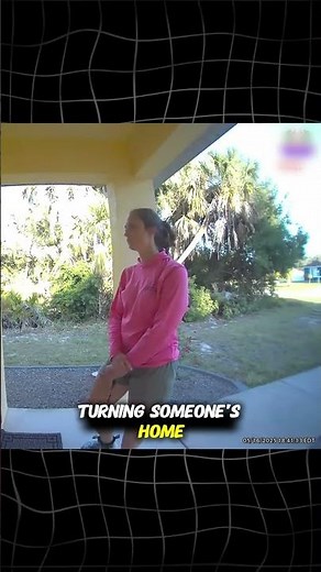 Doorbell Camera Captures Woman Sneaking Into Yard at Night—A Disturbing Peeping Incident
