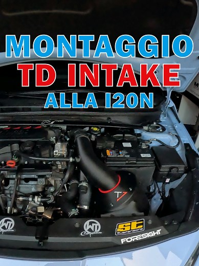 Montaggio TD Intake sulla Hyundai i20N | Codice Sconto Incluso