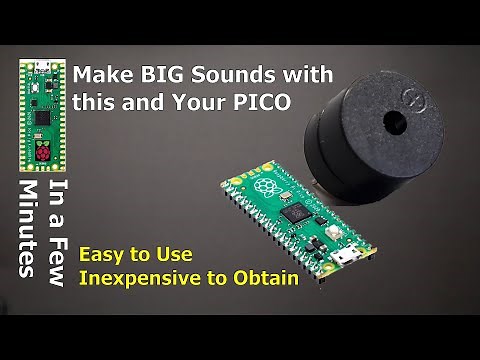 Make Annoying Sounds With a PICO and This Buzzer