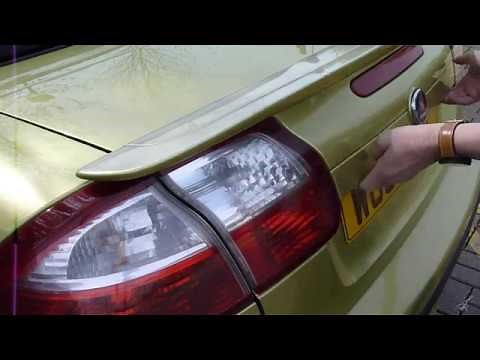 Saab 93 (NG) - Topping up Hydraulic Roof Fluid