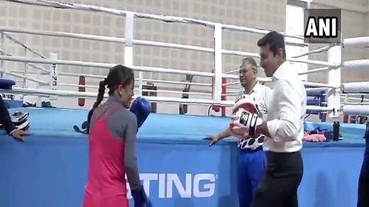 219K views · 4.5K reactions | Watch: Rajyavardhan Rathore fights a friendly boxing bout with Mary Kom | Download the ET App here: bit.ly/ET_App | The Economic Times | Facebook
