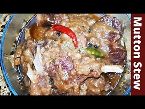 Easy and Simple Mutton Stew Recipe | Quick Mutton Stew Recipe