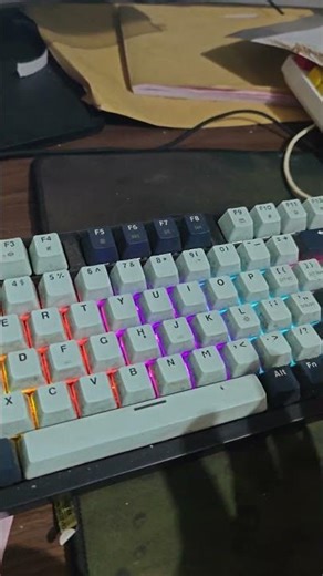 Perbedaan Keyboard Mechanical Red Switch Blue Switch #mechanical #keyboard #asmr