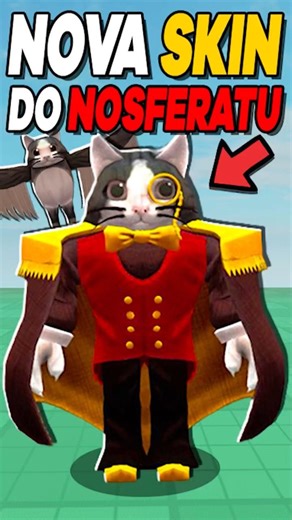 NOVA SKIN do NOSFERATU CONFIRMADA pro FORSAKEN! #forsaken #roblox