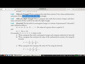 C How to Program (6th edition) - Deitel & Deitel, exercise 3.44
