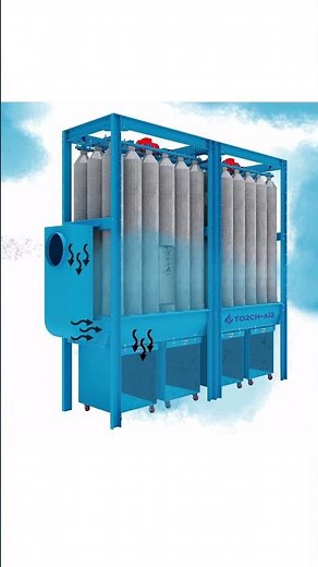Vortex Vibro OP Shaker Baghouse Operation for chips or coarse dust
