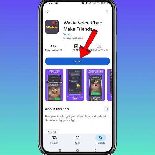 How To Install Wakie Voice Chat : Make Friends App On Android