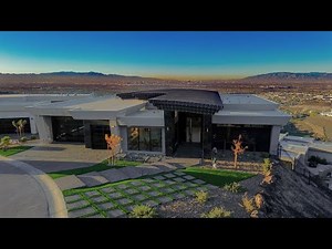 Touring $9.5M Modern Custom Estate For Sale in MacDonald Highlands (Henderson, NV)