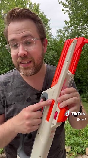 Distance GOAT 🐐 Gelfire Ghost 🔥 #nerf #fyp #foryou #blaster #gelfire #playresponsibly #ghost