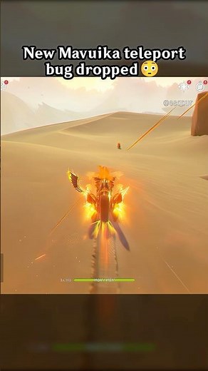 New Mavuika teleport bug dropped 😳