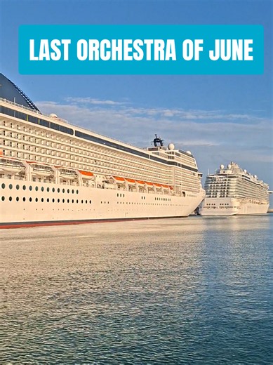 30th of June.🛳☀️🔥 #msc #msccruises #msccrociere #cruiseship #mscorchestra @msccrociere @MSC Cruises US @MSC Cruises Official