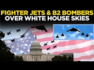 LIVE: B-2 Bomber Pilots of Iran Strike Visit White House For US Independence Day Celebrations