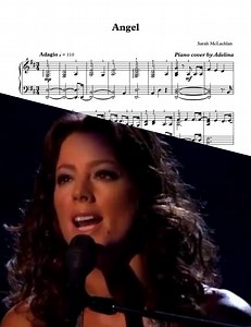 "In The Arms Of The Angel" - Sarah McLachlan - Piano Sheet Music