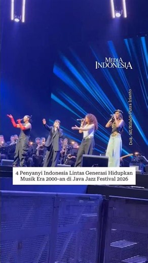 4 Penyanyi Indonesia Lintas Generasi Hidupkan Era 2000-an di Java Jazz Festival
