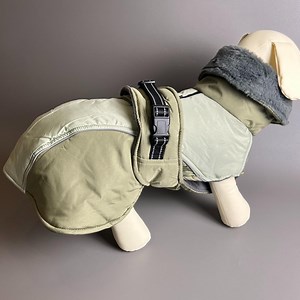 Waterproof Fleece Lined Dog Jacket With Reflective Straps - Etsy