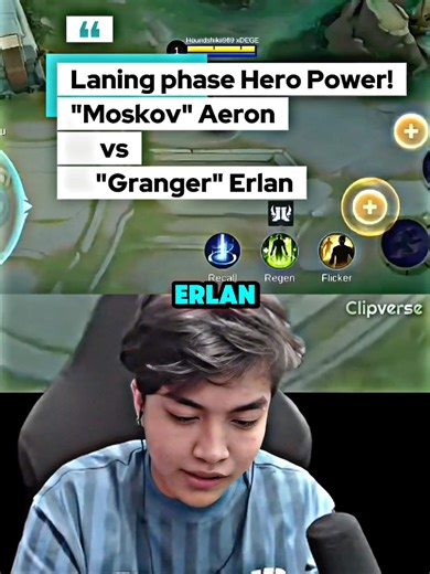 Aeron vs Erlan in Laning Phase: Hero Power Showdown