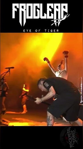 🐅 Frog Leap - Eye of the Tiger 🎸 A Rock-Metal Powerhouse! 🔥