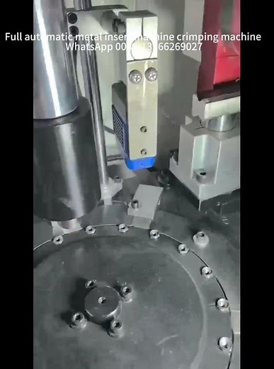 Full Automatic lock nut assembly machine crimping machine