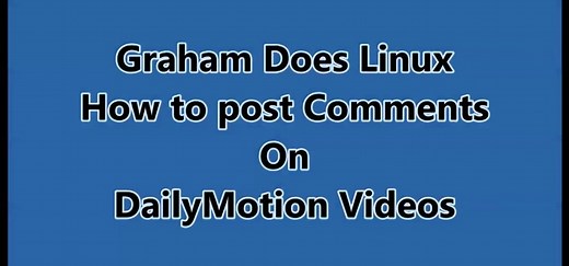 How to post Comments on DailyMotion Channel