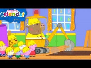 Peppa Pig Has a NEW Teacher: Mr Bull! 🐮 Rebuilding the Playgroup! Full Episodes | Cartoon | 2 Hours