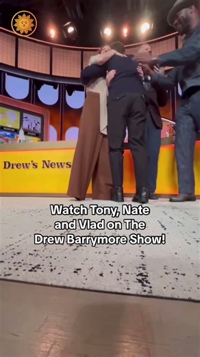 6.2K views · 35 reactions | Dressing room ➡️ The Drew Barrymore Show set ✨ Tune in Wednesday 04/24 for Nate, Tony and Vlad on the show with Drew Barrymore and Ross Mathews! | CBS Mornings | Facebook