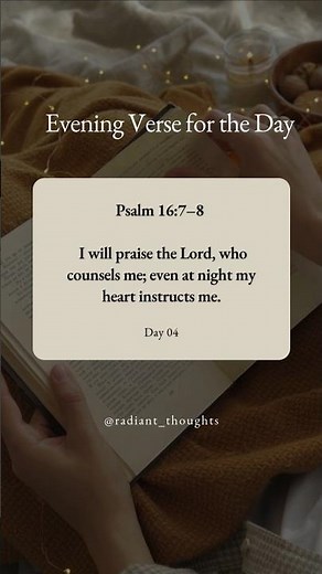 Evening Verse for the day #bible #eveningprayer #verseoftheday #shorts