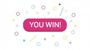 Animation Text You Win Text Trendy Stock Footage Video (100% Royalty-free) 1083455434 | Shutterstock