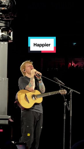 Ed Sheeran Performs 'Happier' in Melbourne Night 1