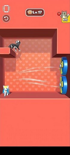 Flip Funny Cats | Cartoon Game | Hilarious Cat Flipping Challenge Shorts