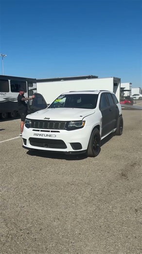 2 step testing on Gaphawk at TX2K26 #ripatuned #trackhawk #hellcat #twinturbo #2step