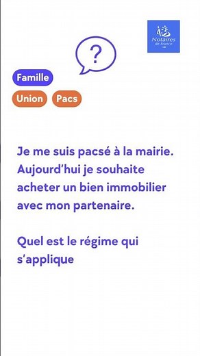 Pacs et achat immobilier : quel régime s’applique ?