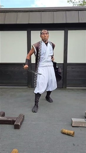 Ninja Draws Sword in 0.5 Seconds ⚔️ 忍者瞬間抜刀術の神業！✨ #Shorts