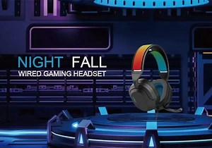 ביקורת- אוזניות גיימינג JLAB Nightfall Gaming Wired Headset