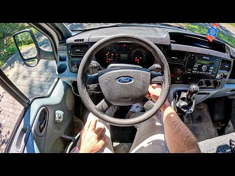 2010 Ford Transit [2.4 Duratorq TDCi 115HP] | POV Test Drive #1764 Joe Black