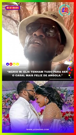 ⚡️- Mário m: elis, tenham tudo para ser o casal mais feliz de angola, mas o destino foi ingrato com ele. o orgulho está falando mais alto, e pedir desculpas não é se humilhar. O que tens a dizer sobre essa linda canção do artista Mário ❔️ • • __________________________________________ #portalcdnews Mário M | Portal CD News