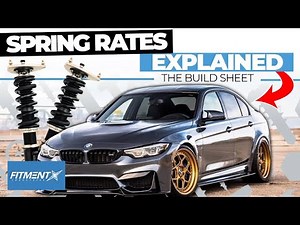 Why You Should Care About Spring Rates on Your Car | The Build Sheet