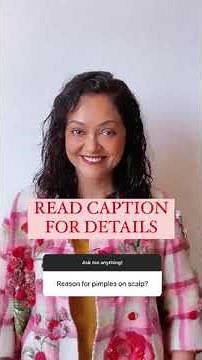 Scalp Folliculitis (Boils on your scalp) By Dr Rashmi Shetty