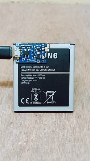 173K views · 1.2K reactions | battery charger for old mobile battery | TP4056 charge controller | how to #engineering #technology #electrician #science | Science & Engineering | Facebook