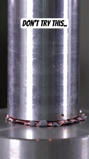 Bullet Vs hydraulic press.. This video is created by Ai just to entertain people. #ytshorts