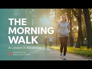 The Morning Walk – A Lesson in Kindness Everyday English Story