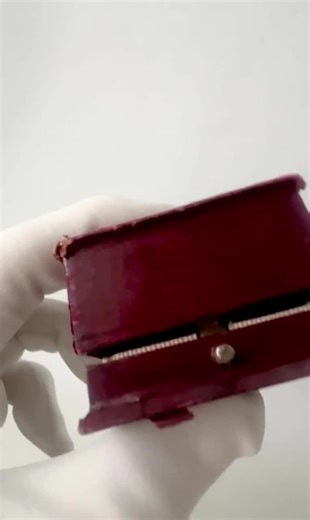 Antique Victorian Jewellery Box by Boodle & Dunthorne, Liverpool, Leather Presentation Box - Etsy